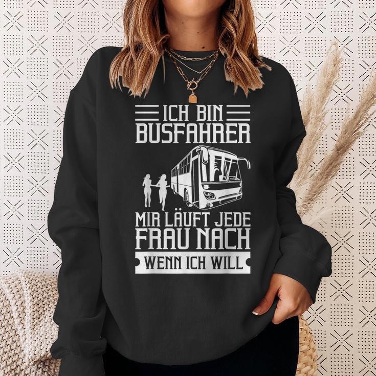 Busfahrer Lustig Bus Fahren Linienbus Modell Linienbusfahrer Sweatshirt Geschenke für Sie