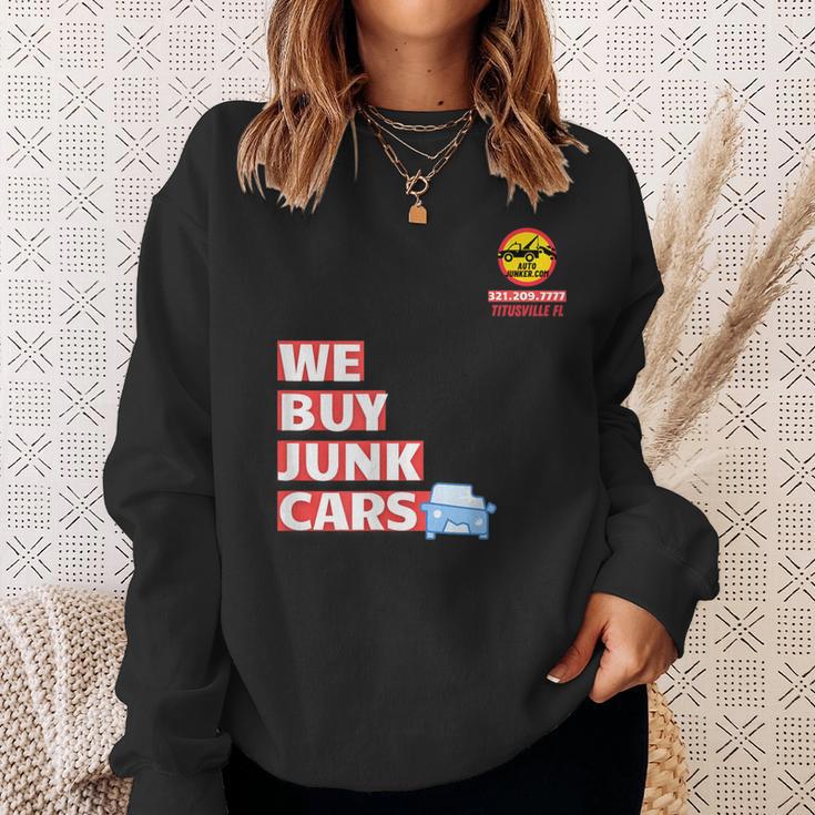 We Buy Junk Cars In Titusville Auto Junker Sweatshirt Gifts for Her