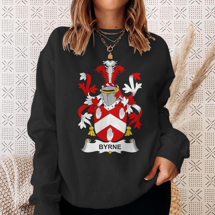 Byrne Coat Of Arms Family Crest Sweatshirt Gifts for Her