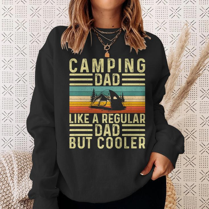 Camping Dad Father Day For Camper Father Sweatshirt Gifts for Her