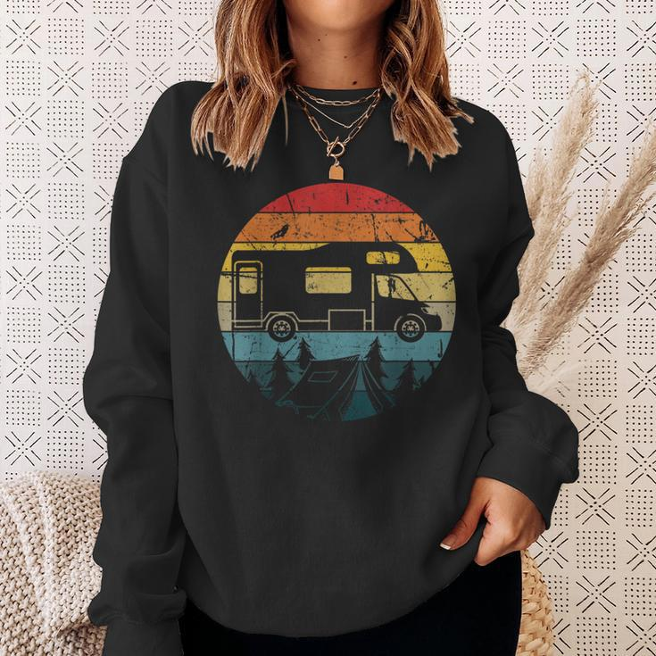 Camping Motorhome Van Vintage In Caravan Sweatshirt Geschenke für Sie