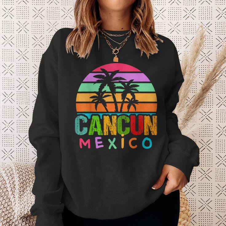 Cancun Mexico 2024 Vacation Beach Matching Family Group Sweatshirt Gifts for Her