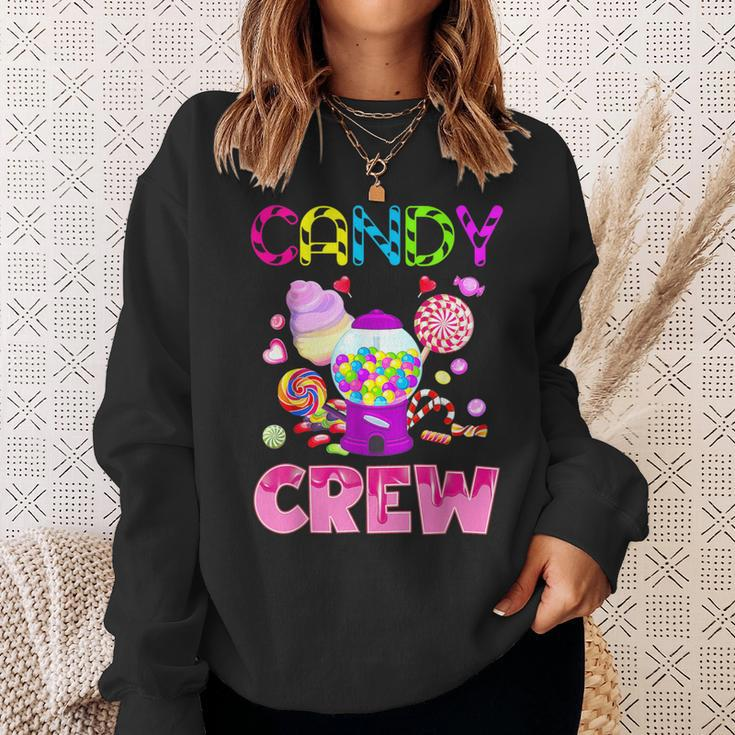 Candy Land Candy Crew Decorations Sweetie Candy Squad Sweatshirt Gifts for Her