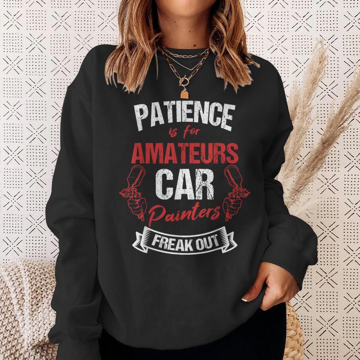 Car Painter Automative Detailing Auto Spray Vehicle Parts Sweatshirt Gifts for Her