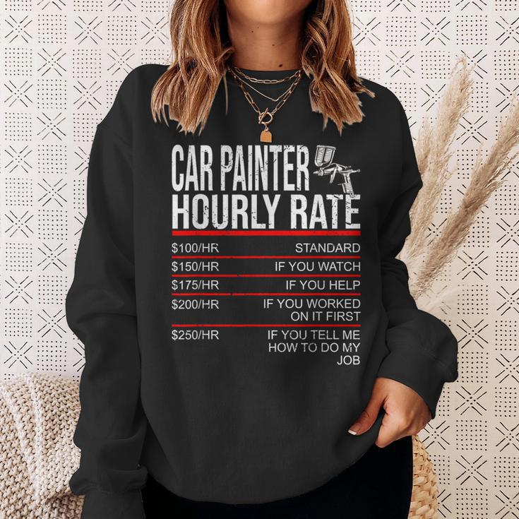 Car Painter Automotive Body Paint Sweatshirt Gifts for Her