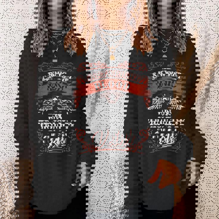 Cartwright Blood Runs Through My Veins Youth Kid 2K3td Sweatshirt Gifts for Her