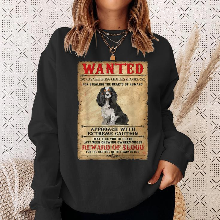 Cavalier King Charles Spaniel Dog LoverSweatshirt Gifts for Her