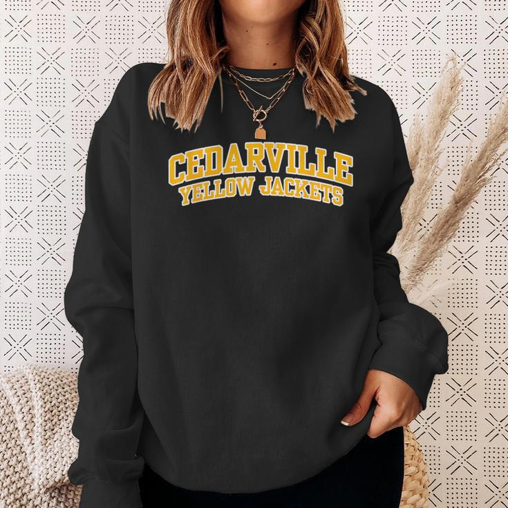 Cedarville University Yellow Jackets 02 Sweatshirt Gifts for Her