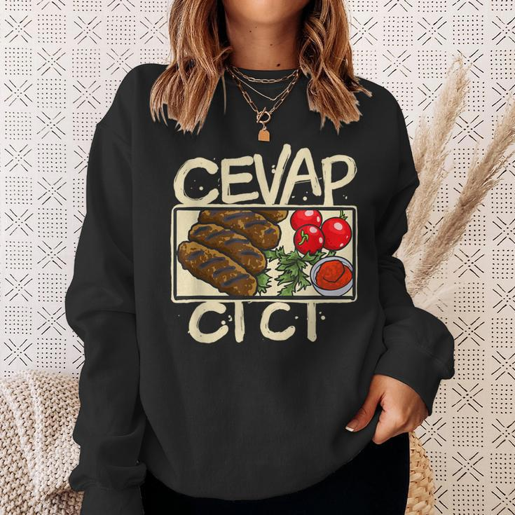 Cevapcici Cevapi Essen Cevapcici Grill Balkanlover S Sweatshirt Geschenke für Sie
