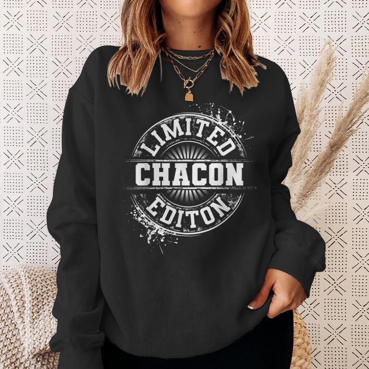 Chacon Surname Family Tree Birthday Reunion Idea Sweatshirt Gifts for Her