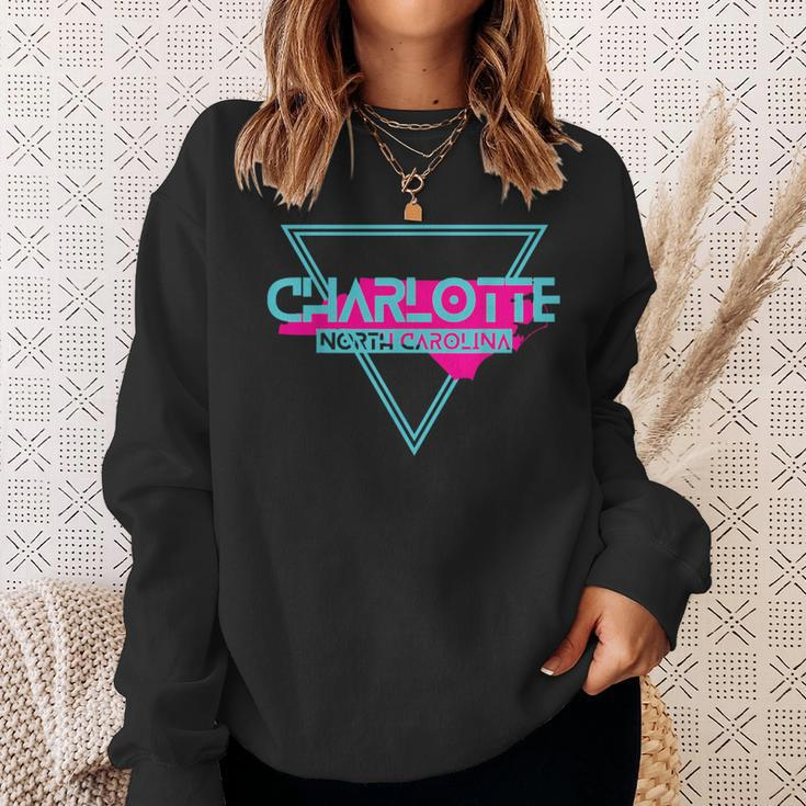 Charlotte North CarolinaTriangle Nc Souvenirs Sweatshirt Gifts for Her
