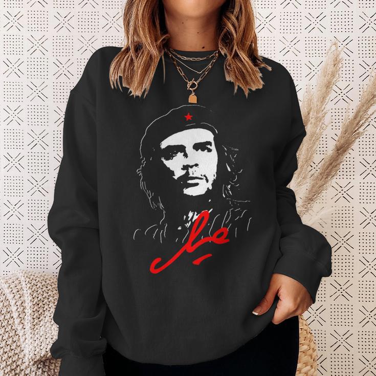 Che Guevara Cuba Rebel Signature Guerrilla Revolution Sweatshirt Geschenke für Sie