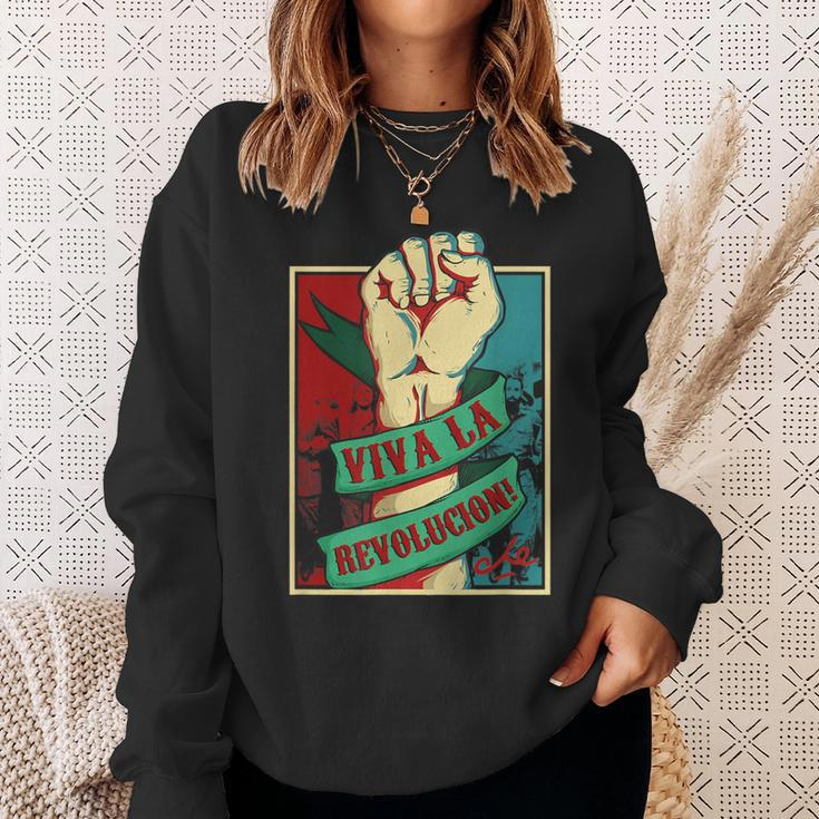 Che Guevara Revolutionary Viva La Revolucion Sweatshirt Geschenke für Sie