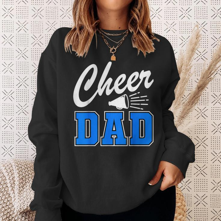 Cheer Dad Cheerleading Team Squad Cheerleader Father's Day Sweatshirt Gifts for Her