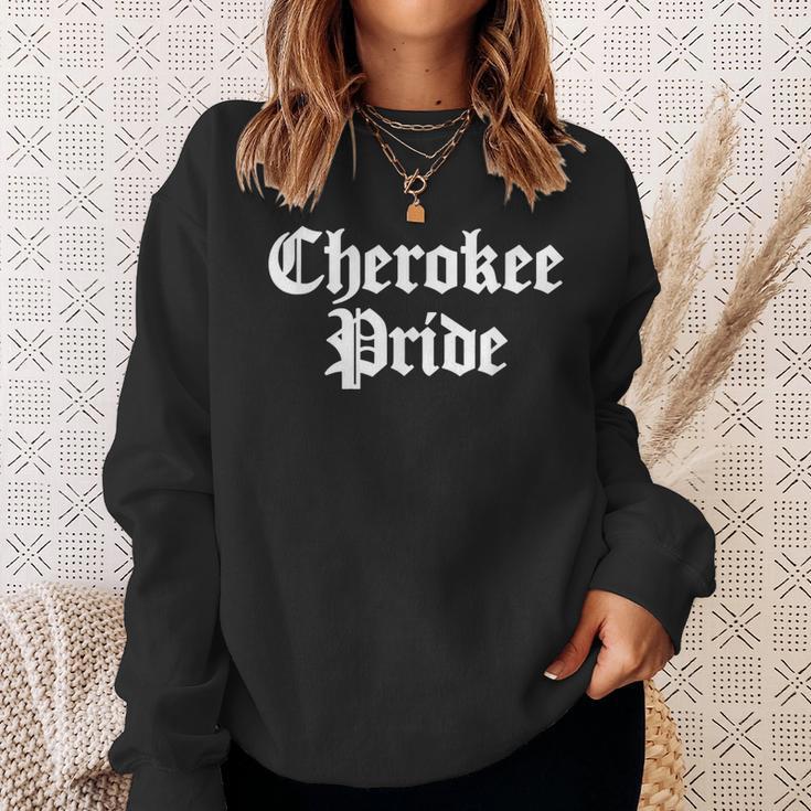 Cherokee Pride Native American Heritage Month Indian Sweatshirt Gifts for Her