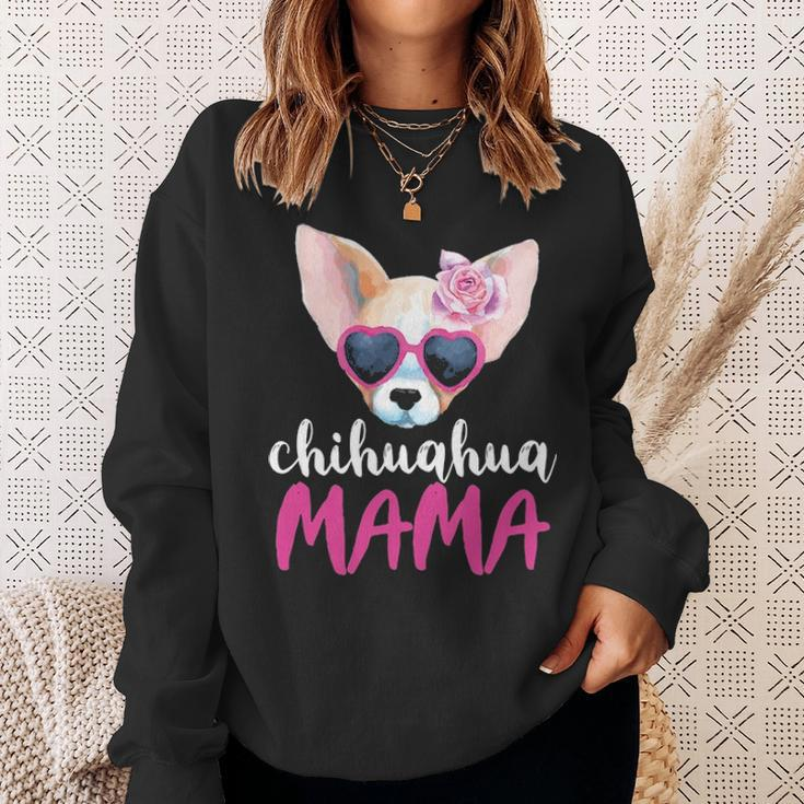 Chihuahua Mama For Women Chihuahua Mom Sweatshirt Gifts for Her