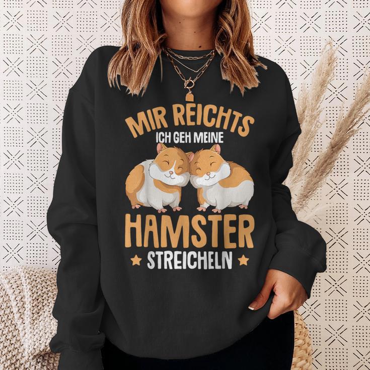 Children's Mir Reichts Ich Geh Meine Hamster Streicheln Sweatshirt Geschenke für Sie