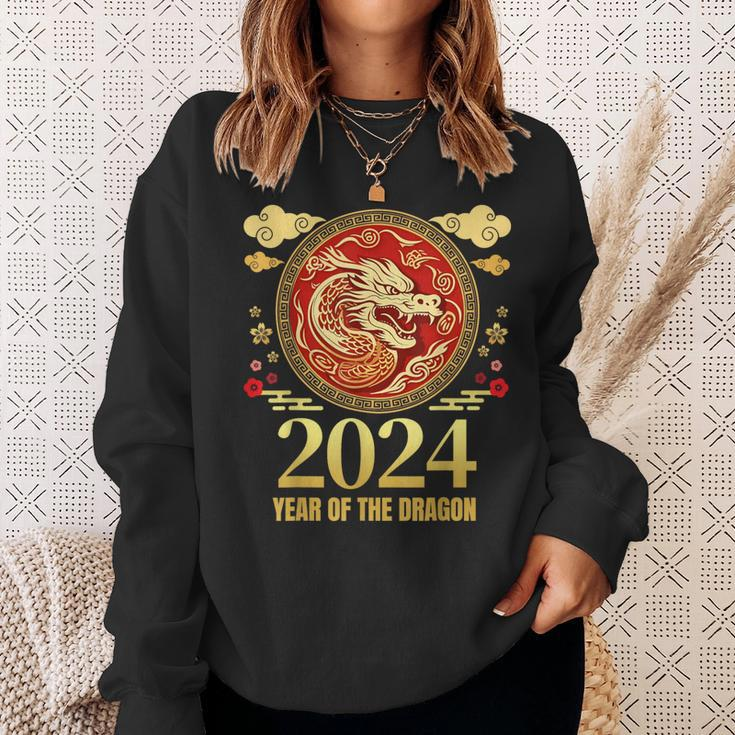 Chinese New Year 2024 Family Matching Year Of The Dragon Sweatshirt Gifts for Her