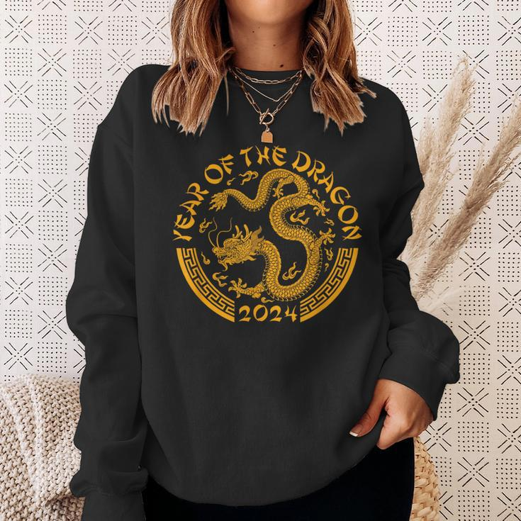 Chinese Zodiac New Year Of The Dragon Lunar 2024 Sweatshirt Gifts for Her