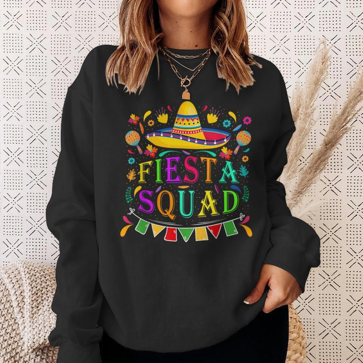 Cinco De Mayo Fiesta Squad Mexican Party Cinco De Mayo Squad Sweatshirt Gifts for Her