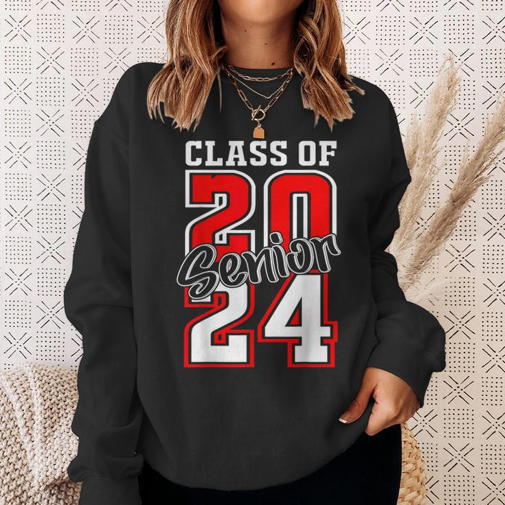 Class Of 2024 Senior 24 High School Graduation Party Sweatshirt Gifts for Her