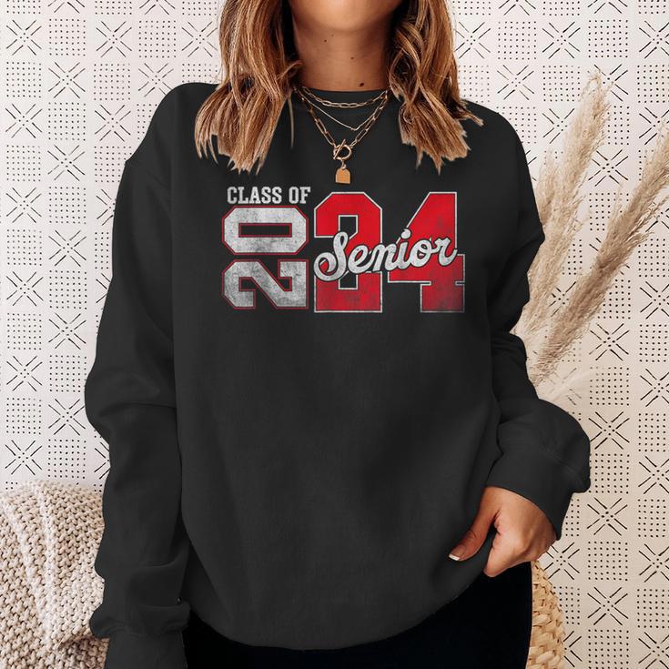 Class Of 2024 Senior 24 High School Graduation Party Sweatshirt Gifts for Her