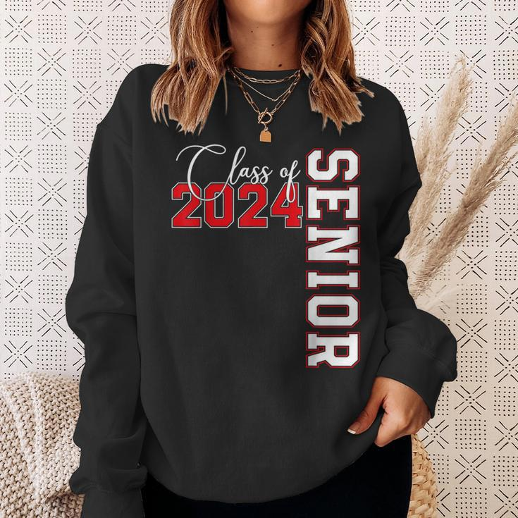 Class Of 2024 Senior 2024 Graduation Or First Day Of School Sweatshirt Gifts for Her