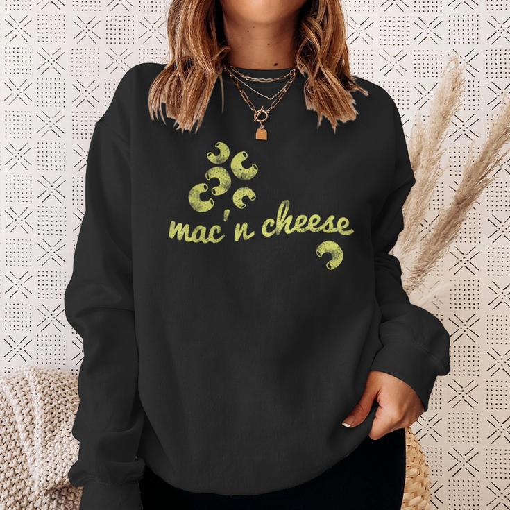 Classic Retro Vintage Mac'n Cheese Fun Chef Humour Sweatshirt Gifts for Her