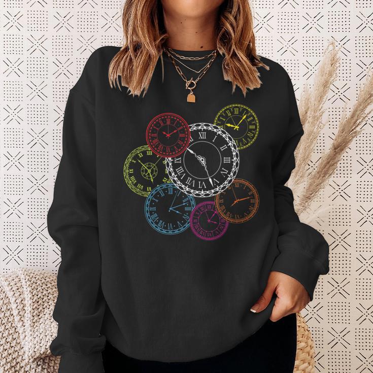 Collectors Of Clocks Sweatshirt Gifts for Her