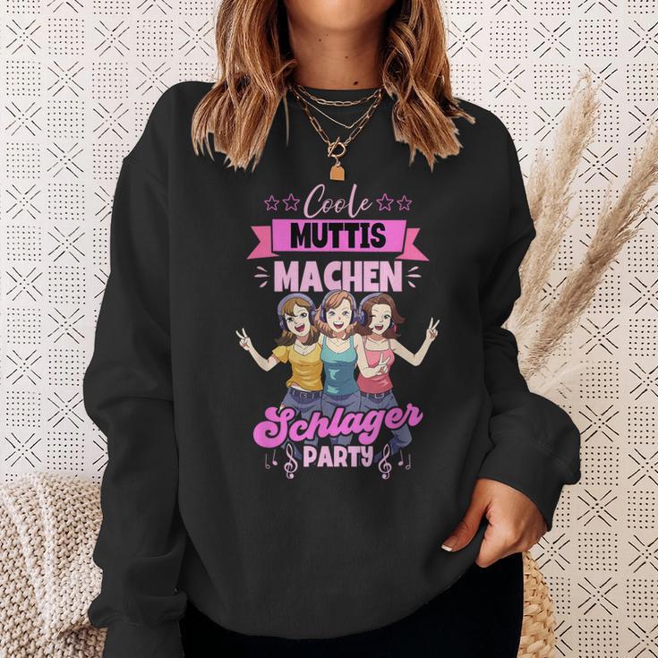 Cool Muttis Machen Schlagerparty Black Sweatshirt Geschenke für Sie