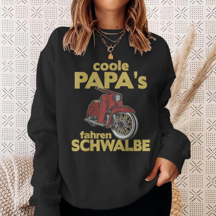 Cool Papas Fahren Schwalbe Kr51 Simson Ddr Moped Sweatshirt Geschenke für Sie