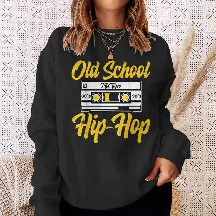 Cool Retro Old School Hip Hop 80S 90S Mixtape Cassette Sweatshirt Geschenke für Sie