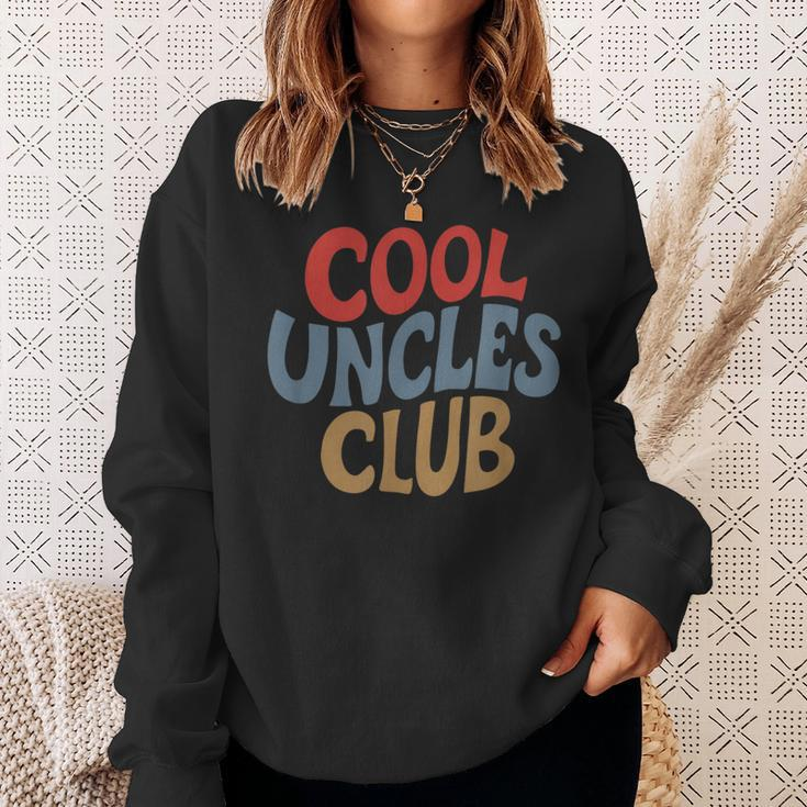 Cool Uncles Club For Best Uncle Father Day Uncle Sweatshirt Gifts for Her