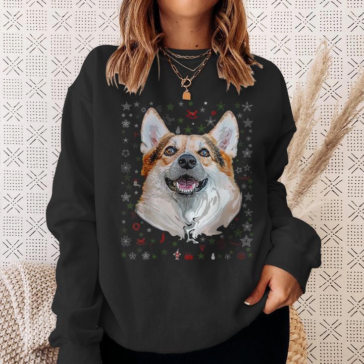 Corgi Lover Ugly Christmas Sweater Christmas Sweatshirt Gifts for Her