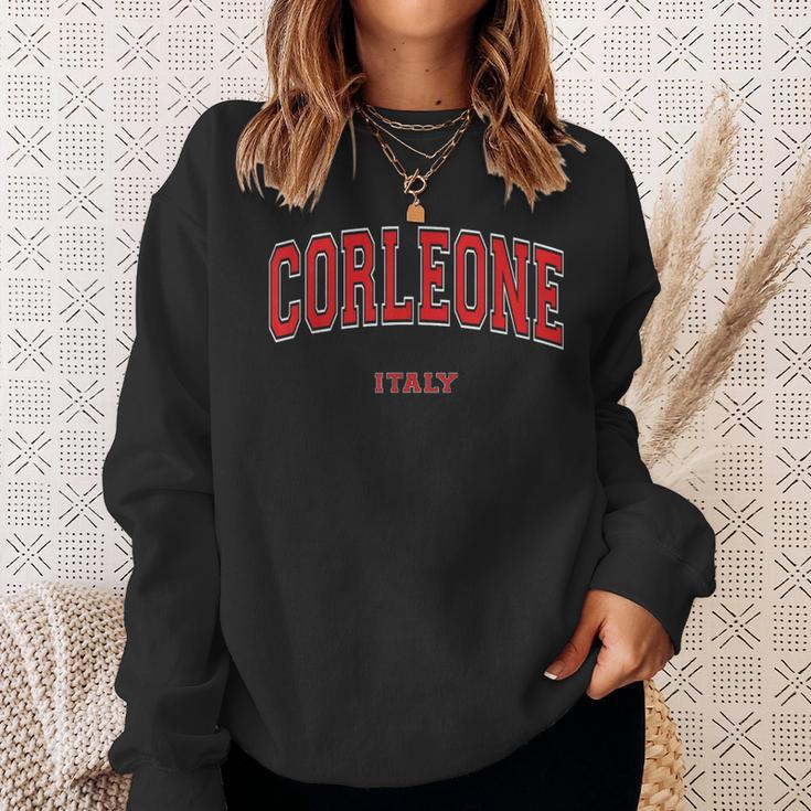 Corleone Italien Stadt Sweatshirt Geschenke für Sie