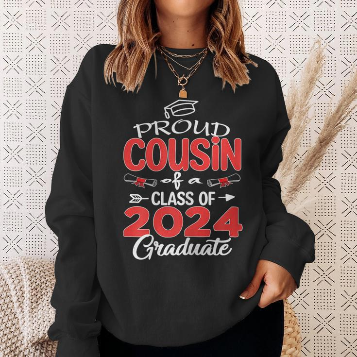Cousin Senior 2024 Proud Cousin Of A Class Of 2024 Graduate Sweatshirt Gifts for Her