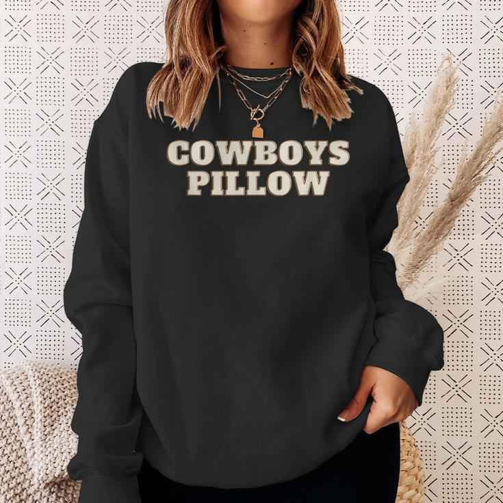 Cowboys Pillow Where Legends Rest Sweatshirt Gifts for Her