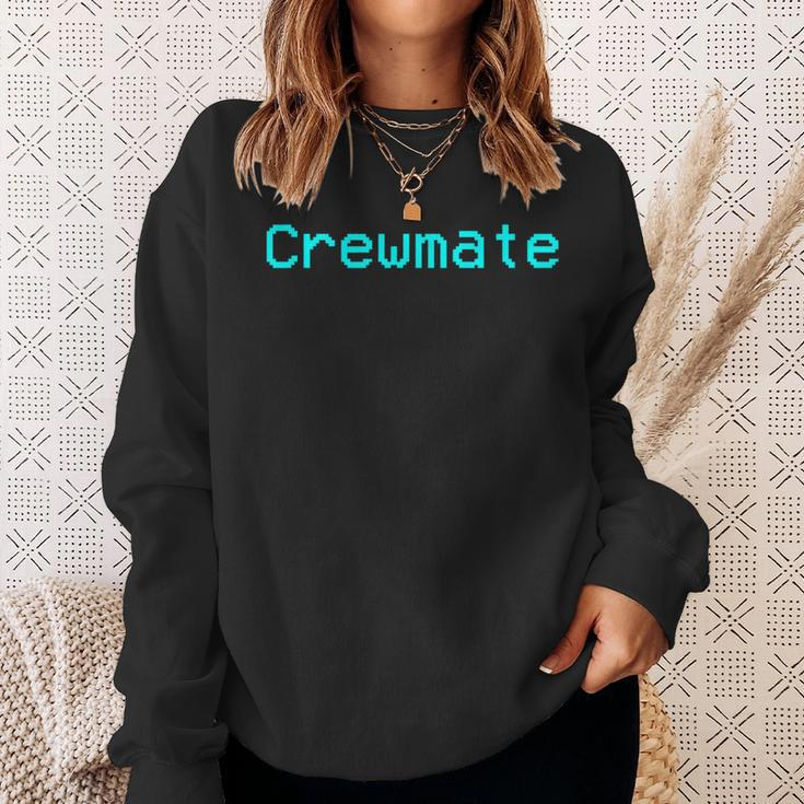 Crewmate Imposter Not Me Video Gaming Joke Humor Sweatshirt Gifts for Her