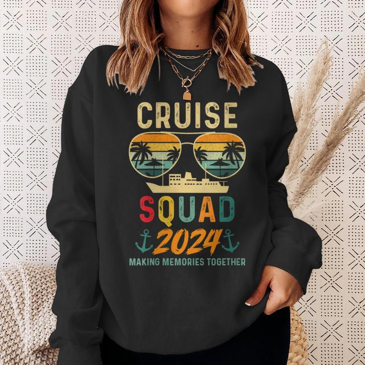 Cruise Squad 2024 Family Vacation Matching Group Summer Sweatshirt Gifts for Her