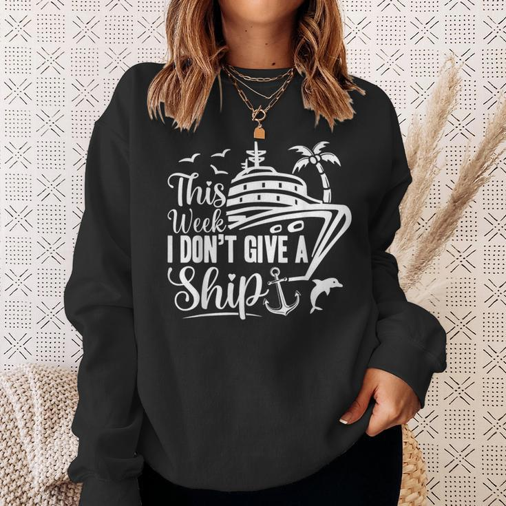 Cruise Trip Ship Summer Vacation Matching Family Group Sweatshirt Gifts for Her