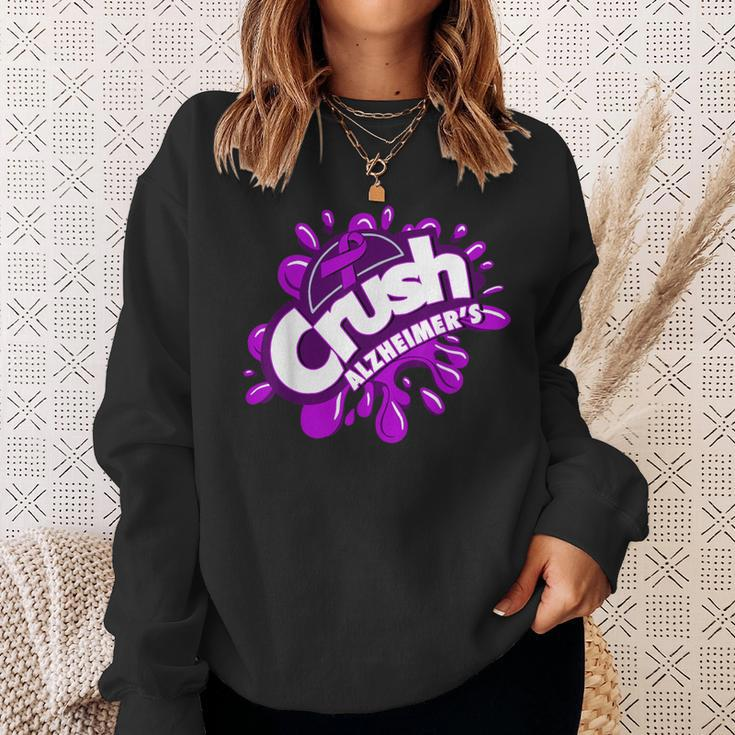Crush Alzheimer's Sweatshirt Gifts for Her