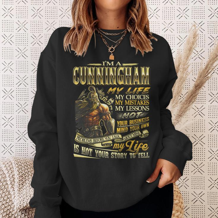 Cunningham Family Name Cunningham Last Name Team Sweatshirt Gifts for Her