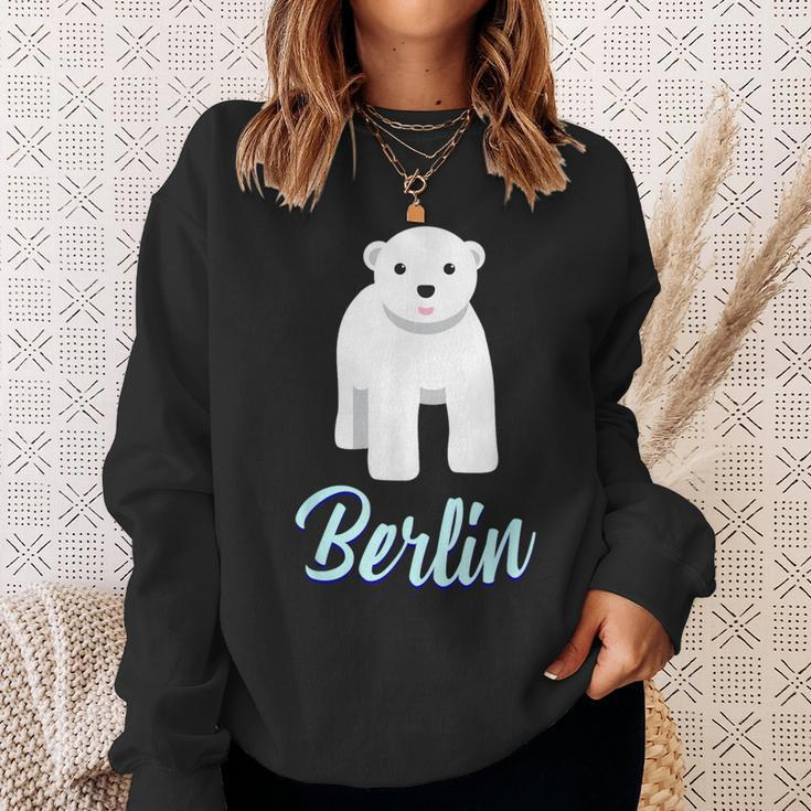 Cute Polar Bear Baby In Berlin Sweatshirt Geschenke für Sie