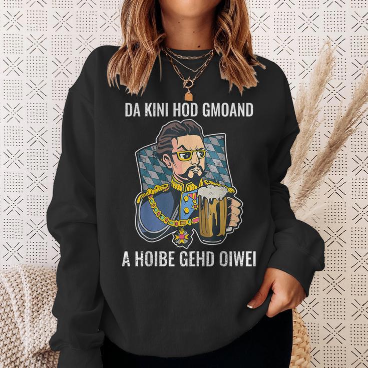 Da Kini Hod Gmoand A Hoibe Gehd Oiwei I Sweatshirt Geschenke für Sie