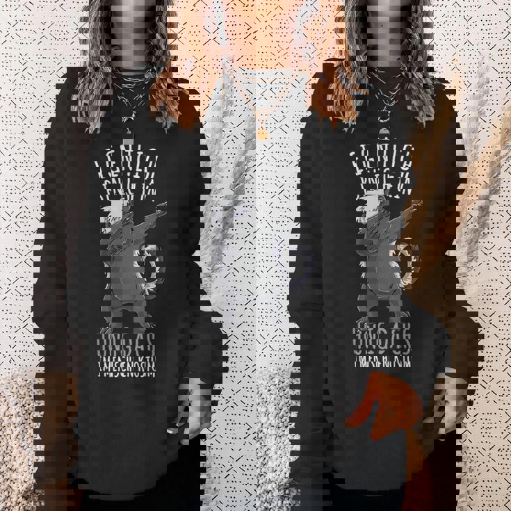 Dabbing Honigdachs Kostüm Mädchen Honigdachs Sweatshirt Geschenke für Sie