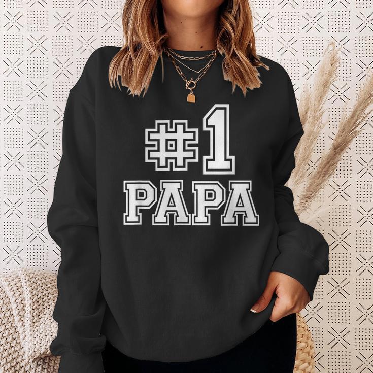 Dad 1 Sweatshirt Geschenke für Sie