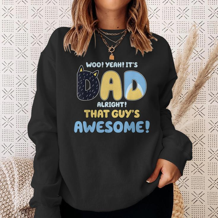 Dad Alright That Guys Awesome Fathers Day Sweatshirt Gifts for Her