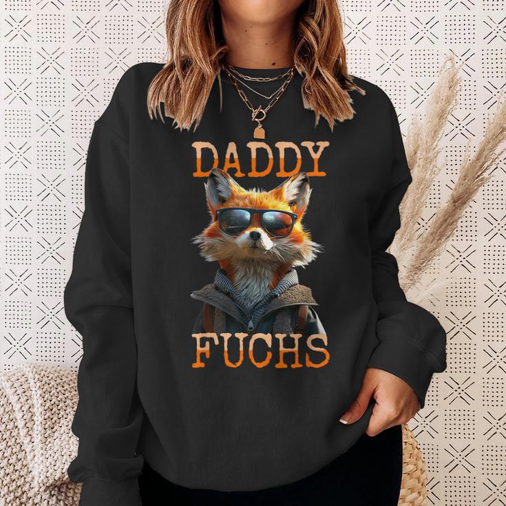 Daddy Fuchs Papa Dadatertag Fuchsbauater Füchse Sweatshirt Geschenke für Sie