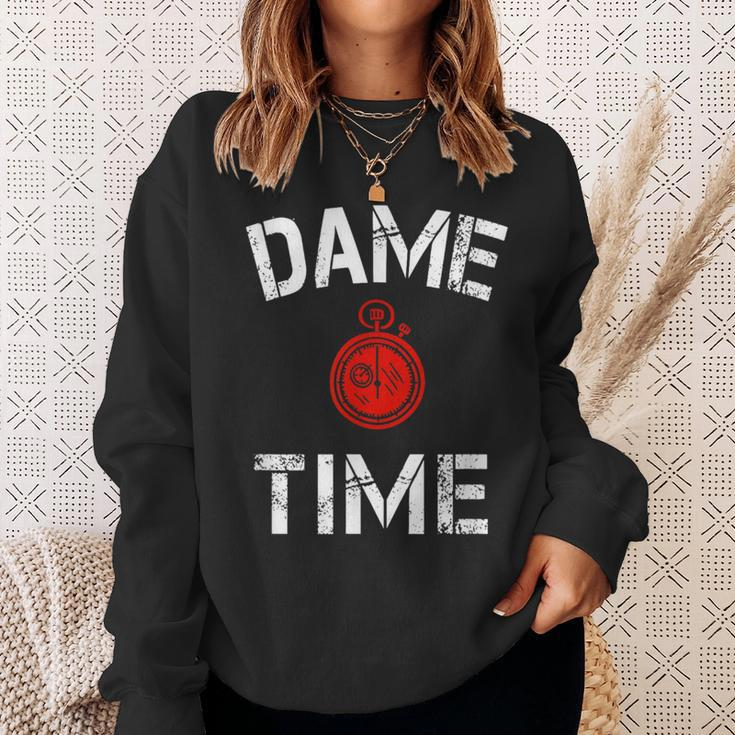 Dame Time Basketball Fans Sweatshirt Gifts for Her