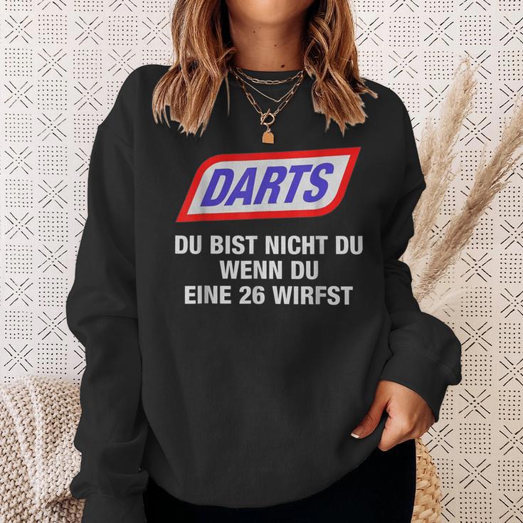 Darts Du Bist Nicht Du Wenn Du Eine 26 Wirfst 2024 Sweatshirt Geschenke für Sie